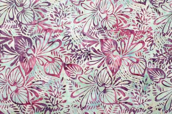 PURPLE - Bdazzled - Batikstoff aus Indonesien